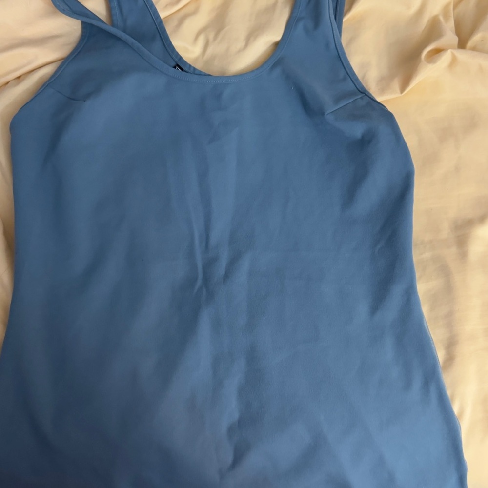 Gymshark light teal Tank Top